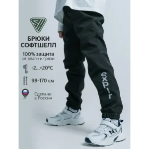 Штаны софтшелл демисезонные непромокаемые
