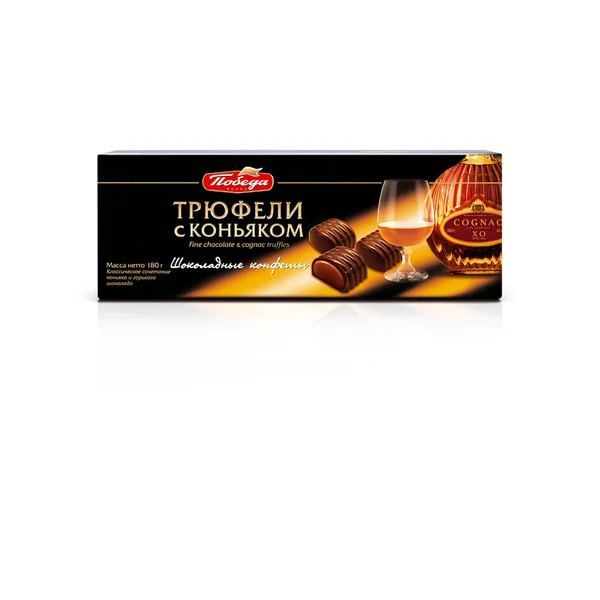 Трюфели шоколадные с коньяком, 180г