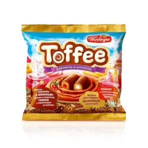 Мягкая карамель "Toffee" в шоколаде, 250 г.