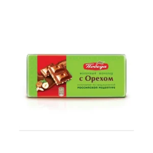 Шоколад молочный с орехом, 80г